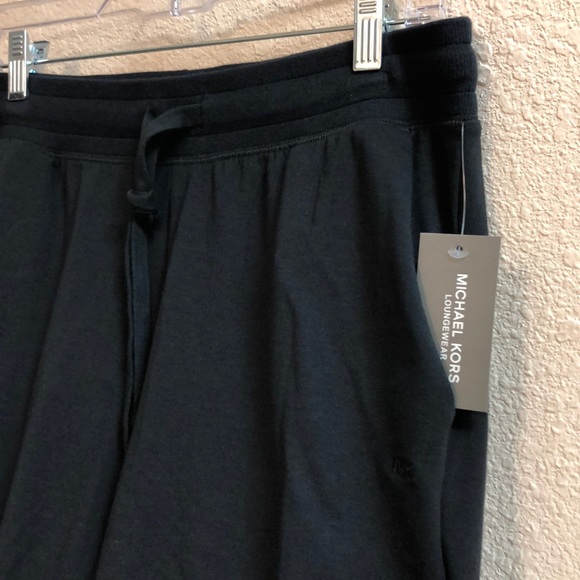 Michael Kors Lounge Pants Joggers Black NWT - Picture 3 of 7